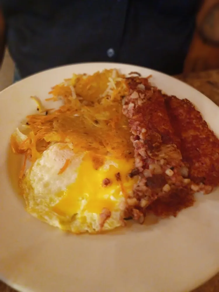 Corned Beef Hash and Eggs