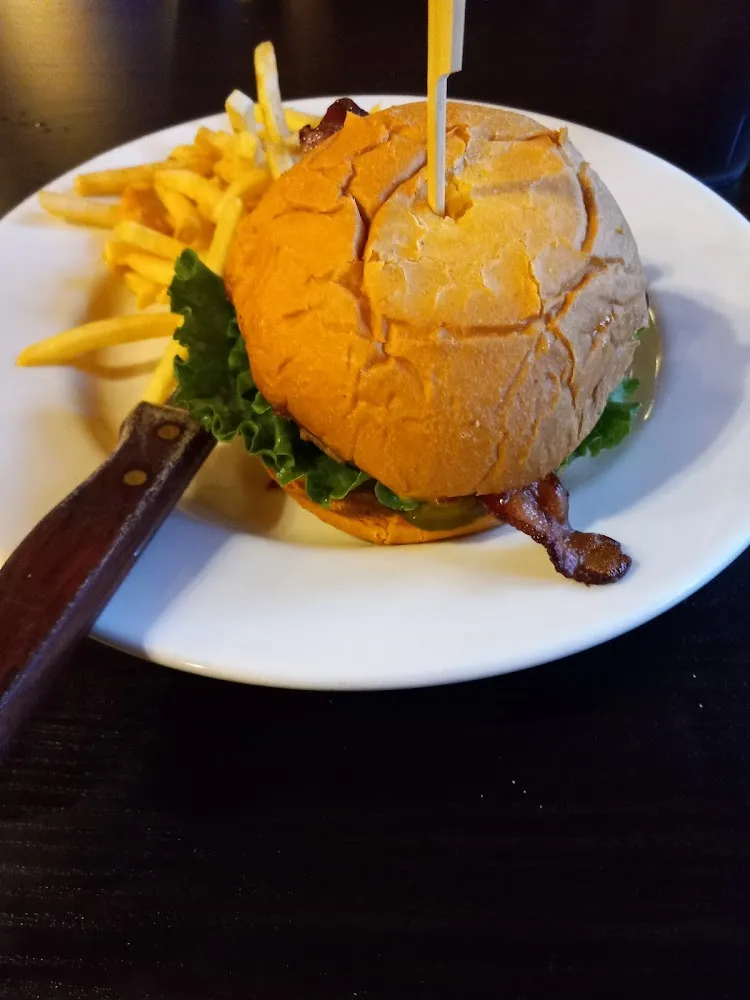 Hamburger and Fries