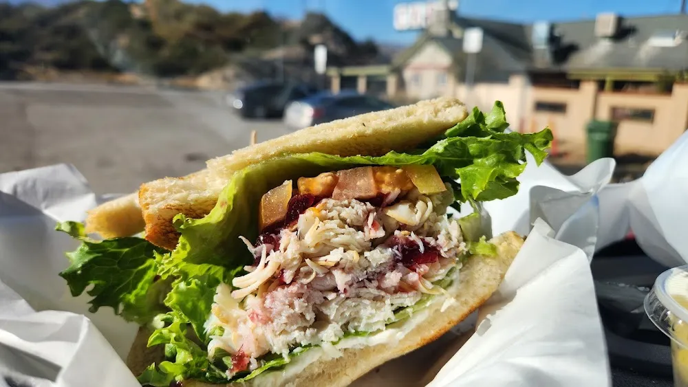 Turkey and Cranberry Sandwich